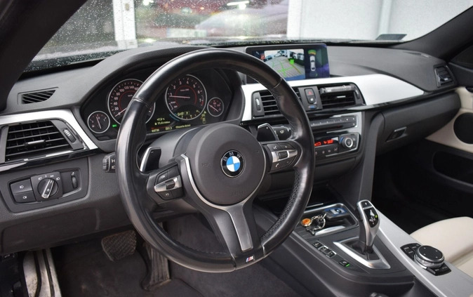 BMW Seria 4 cena 100000 przebieg: 64734, rok produkcji 2014 z Mieszkowice małe 211
